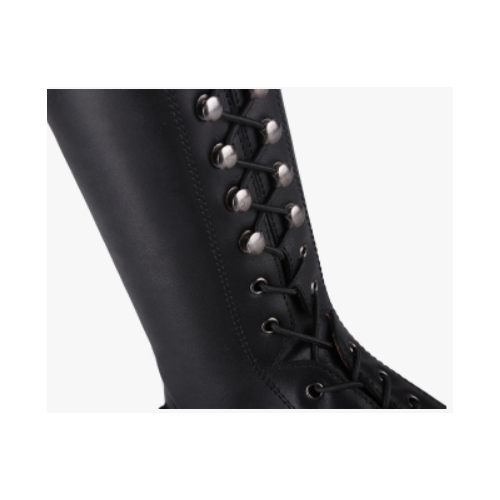 Jezdecké boty QHP Hailey, černé - vel. 36 Boty jezdecké kožené QHP Hailey, černé, 36