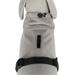 Fleece kabátek pro psy Grenoble, šedý - XS - 35 cm Obleček pro psy kabátek Grenoble, šedý - pohled z vrchu.