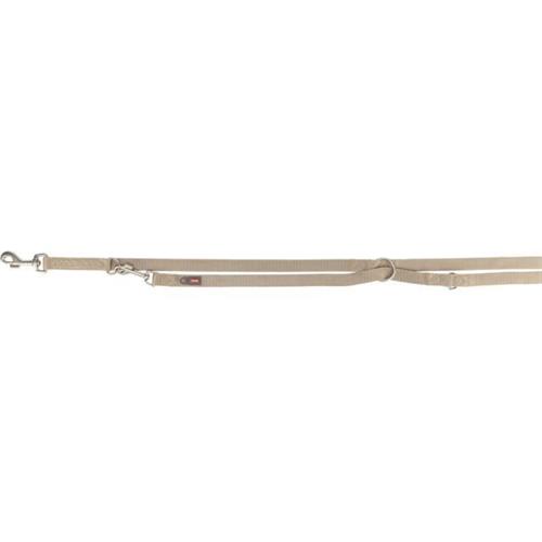 Přepínací vodítko Trixie Premium - písková Vodítko prodlužovací Trixie Premium, písková, 200 cm/20 mm.