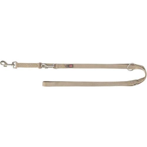 Přepínací vodítko Trixie Premium - písková Vodítko prodlužovací Trixie Premium, písková, 200 cm/20 mm.