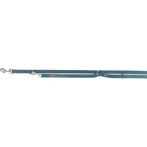 Přepínací vodítko Trixie Premium - petrolejová Vodítko prodlužovací Trixie Premium, petrolejová, 200 cm/20 mm.