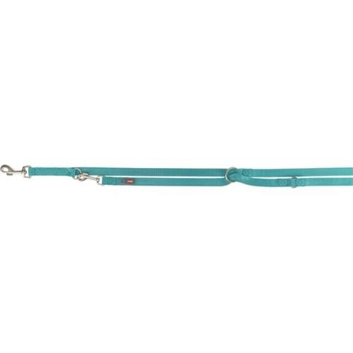 Přepínací vodítko Trixie Premium - aqua Přepínací vodítko Trixie Premium pro psy, aqua, 2 m