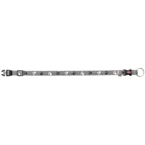 Reflexní obojek pro psy Trixie Tlapky - 22-35 cm/15 mm Obojek reflexní Trixie Tlapky.