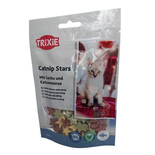 Pamlsek pro kočky Trixie Xmas Stars s catnipem, 50 g Pamlsek pro kočky Trixie Xmas Stars s catnipem, 50 g.