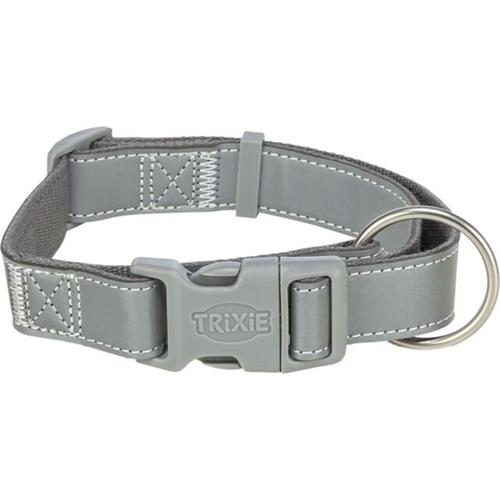 Reflexní obojek pro psy Trixie Grafit - 25-35 cm/20 mm Obojek reflexní Trixie Grafit.