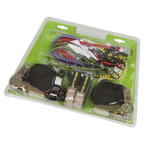 Sada upínacích popruhů 12dílná Sada upínacích popruhů 12dílná