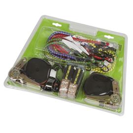 Sada upínacích popruhů 12dílná