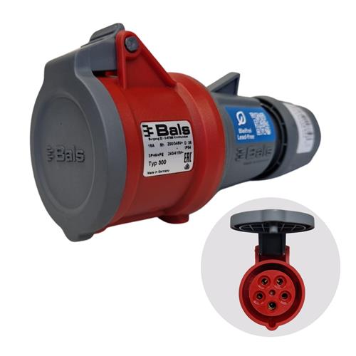 Spojka BALS - Quick Connect, 16A/400V - 50-60 Hz, 6h x 5 pólů Spojka BALS - Quick Connect, 16A/400V - 50-60 Hz, 6h x 5 pólů