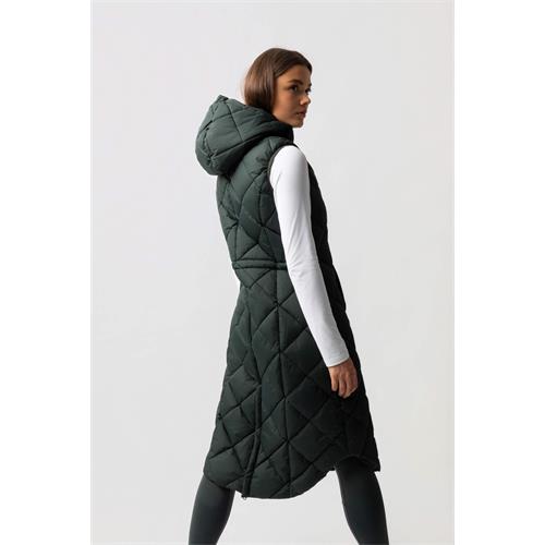 Dámská dlouhá vesta B-Vertigo Gem AW 25/26, zelená - vel. 38 Vesta dlouhá B-Vertigo AW 25/26 Gem, zelená, vel. 38