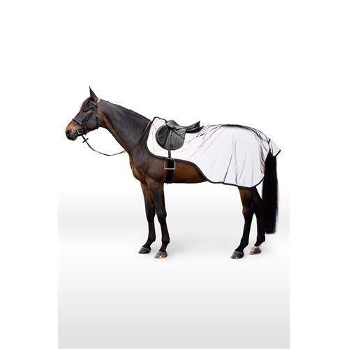 Bederní deka s fleecem Horze Hi Viz AW 25/26, reflexní - vel. 125 cm Deka bederní Horze AW 25/26 Hi Viz, reflexní, vel. 125/175