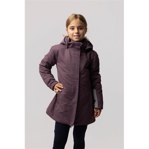Dětská bunda Horze Jessie AW 25/26, fialová - vel. 158/164 Dětská zimní bunda Horze AW 25/26 Jessie, fialová, vel. 158/164