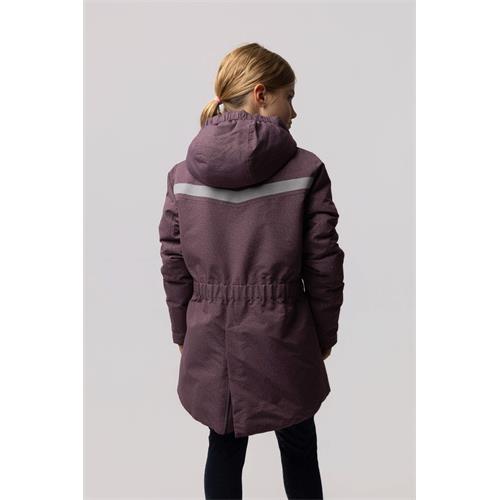 Dětská bunda Horze Jessie AW 25/26, fialová - vel. 158/164 Dětská zimní bunda Horze AW 25/26 Jessie, fialová, vel. 158/164