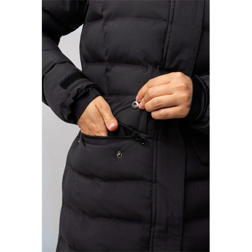 Dámská zimní parka B-Vertigo AW 25/26, černá - vel. 40 Parka nepromok. B-Vertigo AW 25/26 Celeste, černá, vel. 40