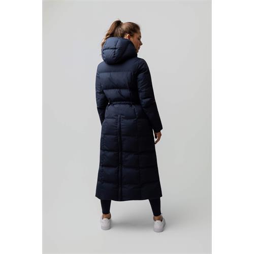 Zimní dámský kabát Horze Paloma AW 25/26, tmavě modrý - vel. 36 Kabát dámský Horze AW 25/26 Paloma, modrý, vel. 36