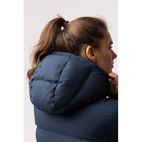 Zimní dámský kabát Horze Paloma AW 25/26, tmavě modrý - vel. 36 Kabát dámský Horze AW 25/26 Paloma, modrý, vel. 36