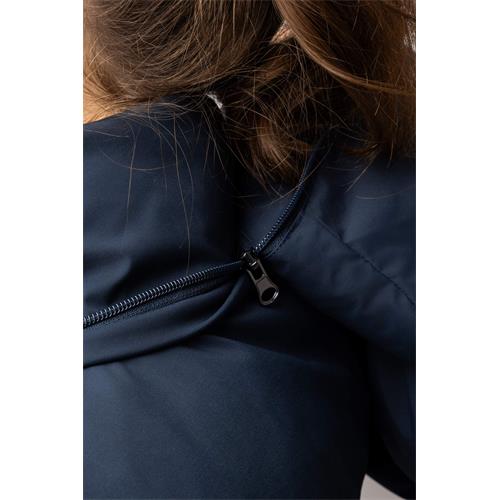 Zimní dámský kabát Horze Paloma AW 25/26, tmavě modrý - vel. 36 Kabát dámský Horze AW 25/26 Paloma, modrý, vel. 36