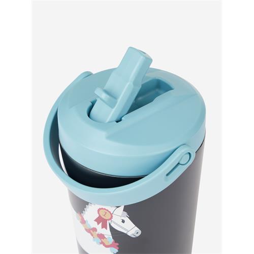 Dětská lahev na pití LeMieux, modrá s koníkem Dětská lahev na pití LeMieux, modrá s koníkem