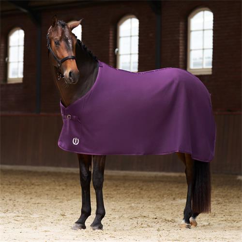 Odpocovací deka IRH Basic AW 25/26, fialová - vel. 135/185 cm Deka odpoc. IRH Basic AW 25/26, fialová, vel. 135/185 cm