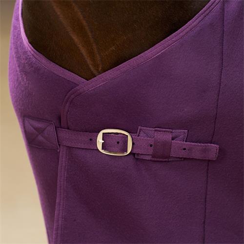 Odpocovací deka IRH Basic AW 25/26, fialová - vel. 155/205 cm Deka odpoc. IRH Basic AW 25/26, fialová, vel. 155/205 cm