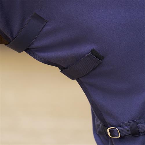 Odpocovací deka s krkem IRH Fundamental AW 25/26, modrá - vel. 135/185 cm Deka odpocovací s krkem IRH Fundamental AW 25/26, modrá, vel. 135/185 cm