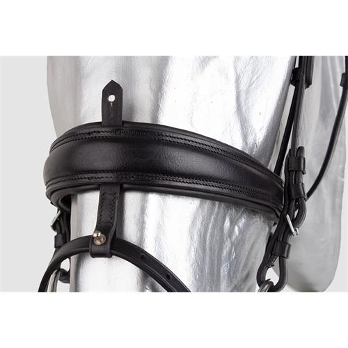 Uzdečka Kentaur s kombin. nánosníkem, černá - Full Uzdečka Kentaur s kombin. nánosníkem, černá , Full