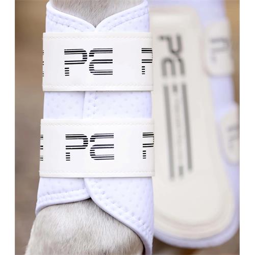 Chrániče Premier Equine Velox Air, bílé - vel. L Chrániče Premier Equine Velox Air, bílé, vel. L