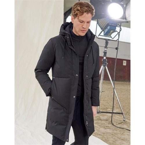 Zimní kabát Euro-Star Lavar, unisex - černý, vel. XL Zimní kabát Euro-Star Lavar, unisex, černý, vel. XL