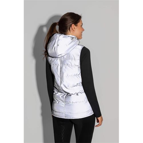 Dámská vesta Horze, reflexní šedá - vel. 38 Vesta dámská Horze, reflexní, vel. 38