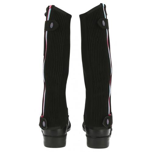 Dětské jezdecké minichapsy Equitheme Pony Love, černé - 8 let Minichaps dětské Equi-KIDS Pony Love, 8 let