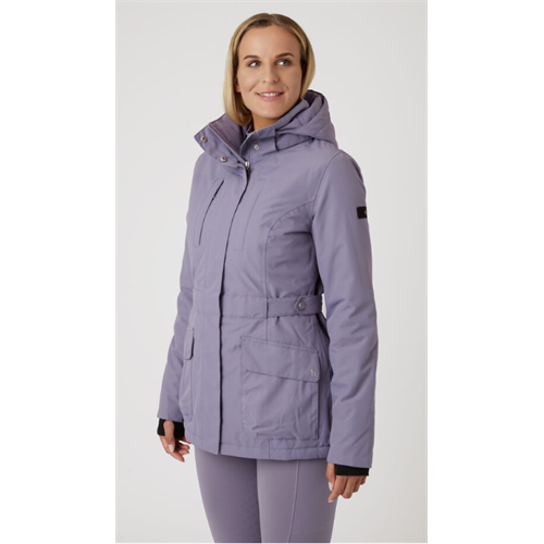 Zateplená dámská bunda Horze Jadine, fialková - vel. 42 Bunda dámská Horze Jadine, fialková, 42