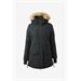 Dámská zimní bunda Horze Brooke, černá - vel. 36 Bunda zimní dlouhá Horze Brooke, černá, 36