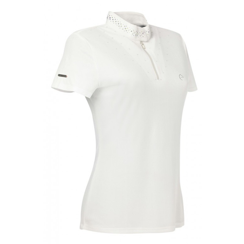 Dámské závodní triko Equitheme Bol, bílé - vel. S Triko závodní dámské EKKIA Bol, bílé, S