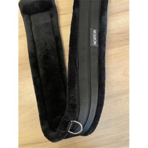 Podbřišník Norton s beránkem, černý - 145 cm Podbřišník elastický Norton, s beránkem, 145 cm