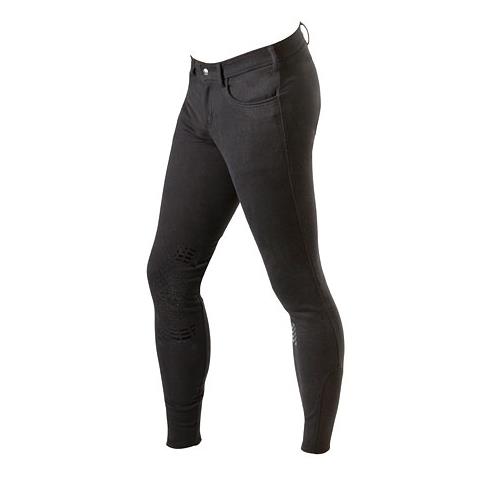 Pánské rajtky Covalliero Basic Plus, černé - vel. 54 Rajtky pánské Kerbl BasicPlus, černé, vel. 54