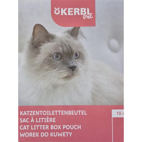 Sáčky do kočičí toalety, 59×46 cm, role/10 ks Sáčky do kočičí toalety, 59×46 cm, role/10 ks