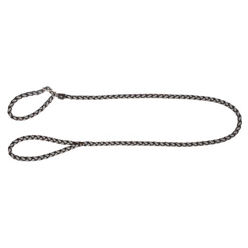 Vodítko se smyčkovým obojkem Kerbl, reflexní, 170 cm/12 mm - černá Vodítko se smyčkovým obojkem Kerbl, reflexní černé, 170 cm/12 mm