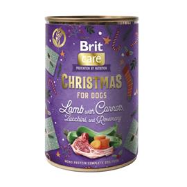 Konzerva pro psy Brit Care Dog Christmas can Lamb, 400 g