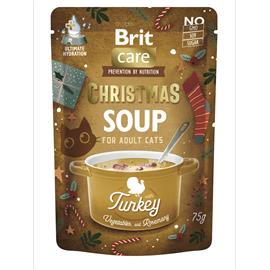 Kapsička pro kočky Brit Care Christmas Turkey Soups, 75 g
