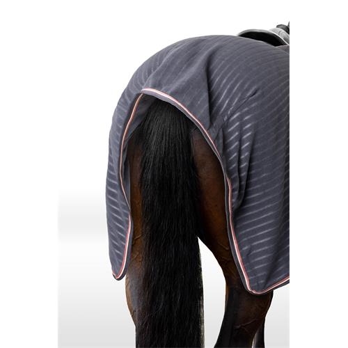 Bederní fleecová deka Horze Sophistication, modrá - vel. 145 Deka Horze Sophistication, ink. modrá, 145 cm