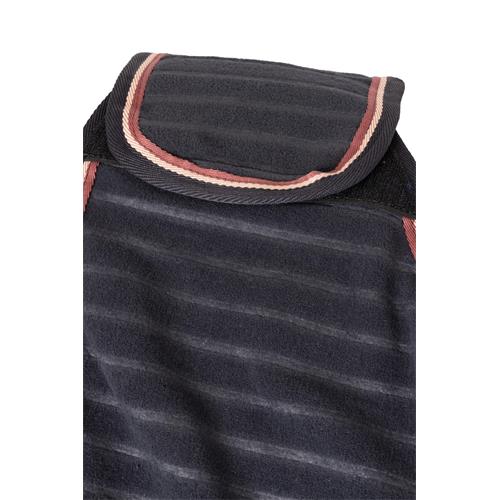 Bederní fleecová deka Horze Sophistication, modrá - vel. 145 Deka Horze Sophistication, ink. modrá, 145 cm