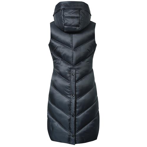 Dámská dlouhá vesta Covalliero 2024/25, modrá - vel. M Vesta Covalliero 2024, tmavě modrá, M