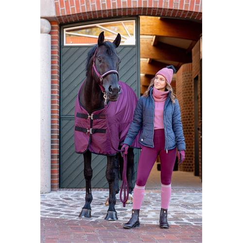 Nepromokavá deka Horze Newbridge 2024/25, 100g, fialová - vel. 165 cm Deka neprom. Horze Newbridge W 2025, 100g, fialová, vel. 165 cm
