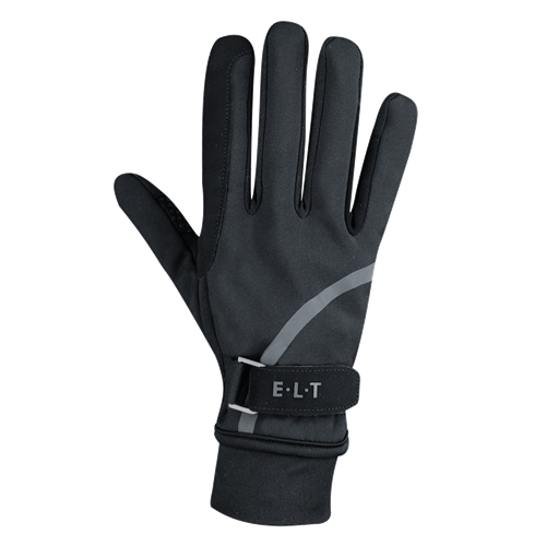 Zimní jezdecké rukavice ELT AW 2025/26 Locarno, černé - Vel. S Rukavice zimní ELT Locamo AW25/26, černé, vel. S
