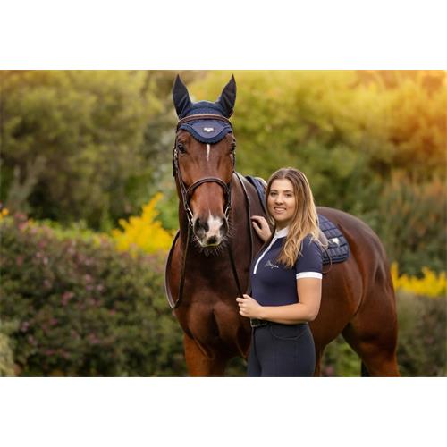 Čabraka pro koně LeMieux Loire, tmavě modrá, Full Čabraka pro koně LeMieux Loire, tmavě modrá, Full