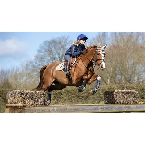 Krosové chrániče LeMieux Carbon Air XC, černé, přední - vel. M Chrániče LeMieux Carbon Air XC, přední, vel. M