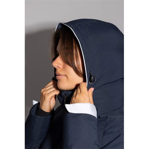 Zimní dámská bunda Horze Dina AW 25/26, modrá - vel. 40 Bunda zimní dámská Horze AW 25/26 Dina, modrá, vel. 40