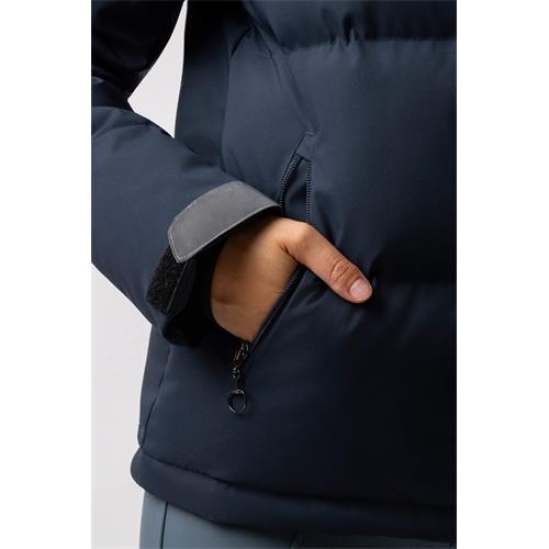 Zimní dámská bunda Horze Dina AW 25/26, modrá - vel. 42 Bunda zimní dámská Horze AW 25/26 Dina, modrá, vel. 42