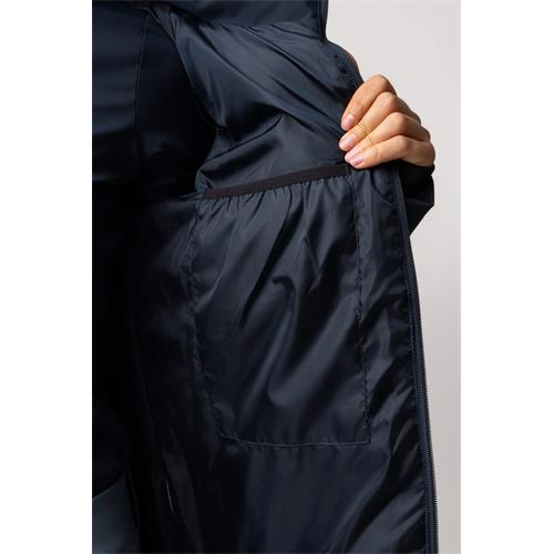 Zimní dámská bunda Horze Dina AW 25/26, modrá - vel. 42 Bunda zimní dámská Horze AW 25/26 Dina, modrá, vel. 42