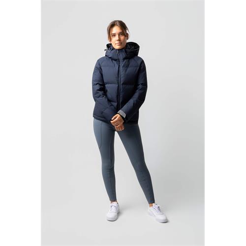 Zimní dámská bunda Horze Dina AW 25/26, modrá - vel. 44 Bunda zimní dámská Horze AW 25/26 Dina, modrá, vel. 44