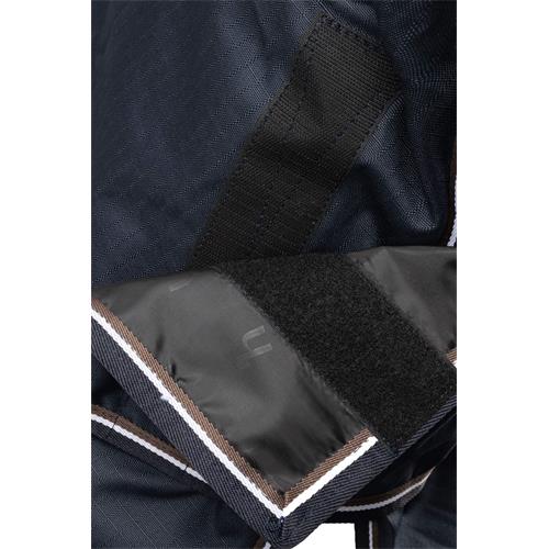 Nepromokavá deka s krkem Horze Glasgow AW 25/26, 200gr, modrá - vel. 145/195 cm Deka s krkem Horze AW 25/26 Glasgow, 200g, modrá, vel. 145/195 cm XX